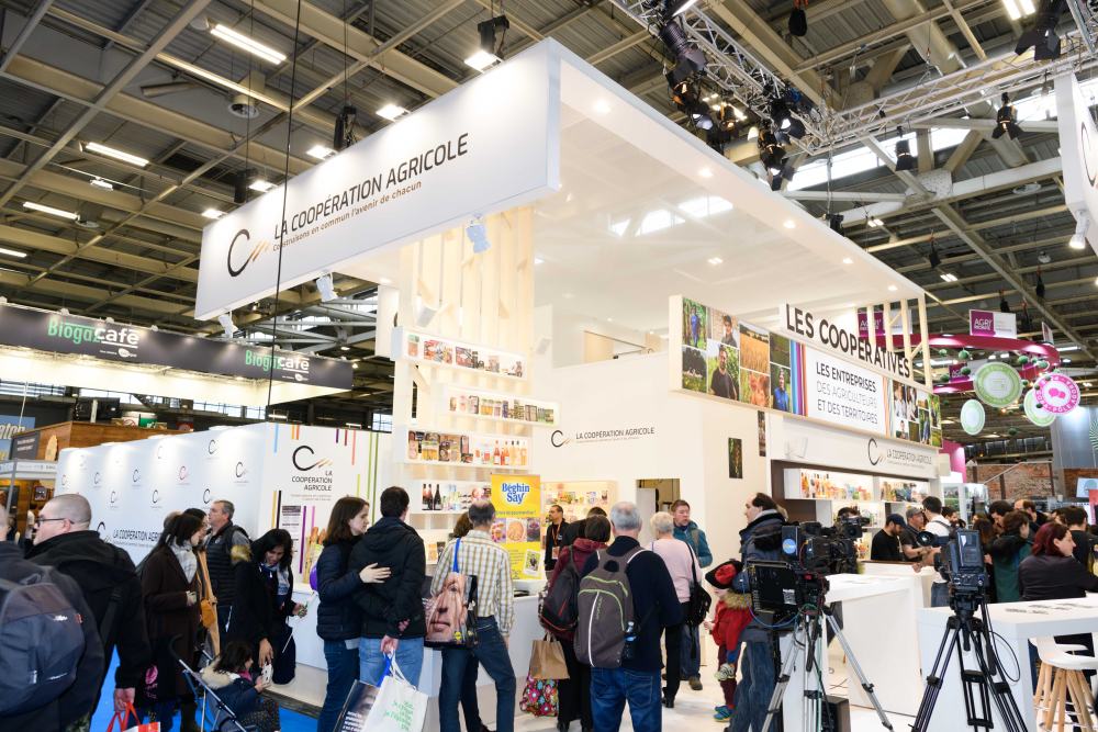 Stand de La Coopération Agricole au Salon de l'Agriculture 2020