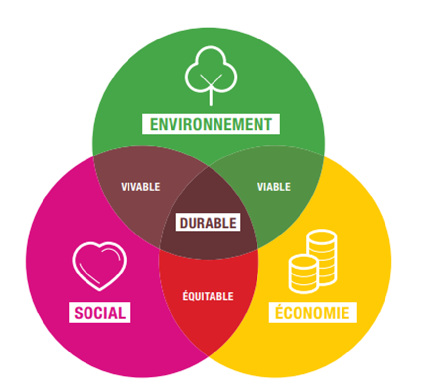 trois piliers du dev durable