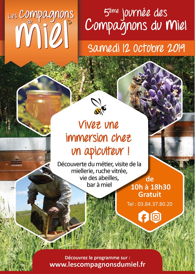 Affiche journée des compagnons du miel
