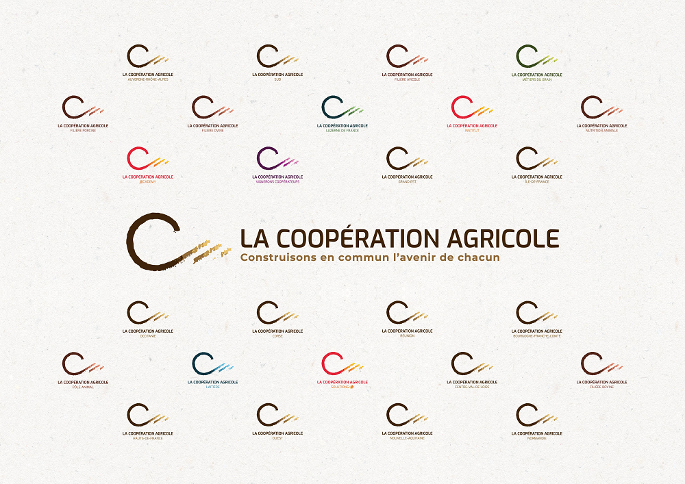 Nuages Logos La Coopération Agricole