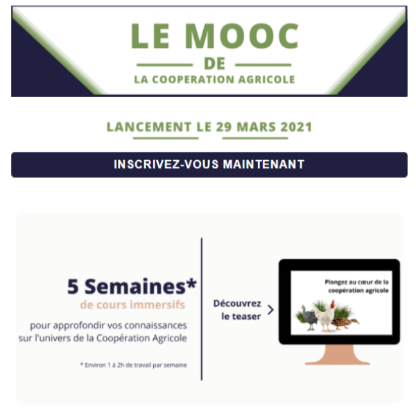 Teaser Mooc La Coopération Agricole