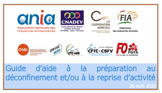 Guide Ania / LCA d'aide à la reprise activité