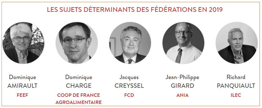 Intervenants table ronde LSA "Point de vue des fédérations"