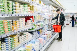Image d'un linéaire de supermarché