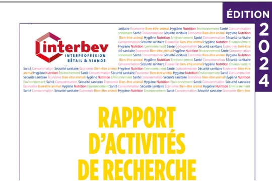 Rapport RetD Interbev 2024