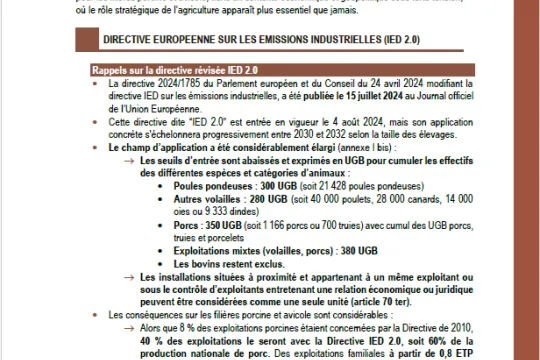 Lettre Environnement PA