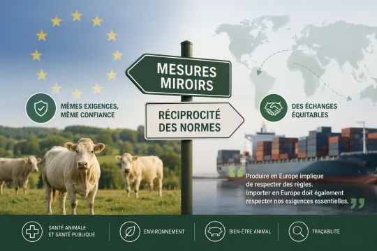 l'interdiction européenne des antibiotiques utilisés comme activateurs de croissance appliquée aux produits importés