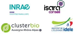 Logos intervenants et partenaire Webinaire interfilière bio et changements climatiques