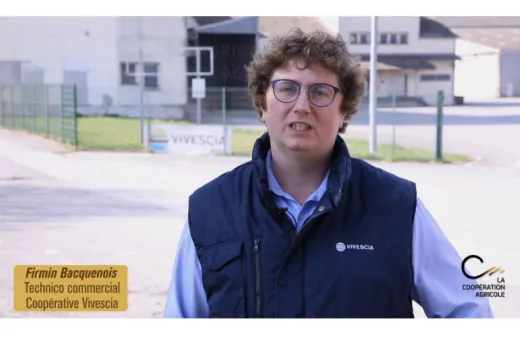 Firmin Bacquenois, technico-commercial chez Vivescia