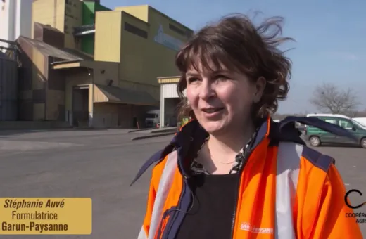 Stéphanie Auvé, formulatrice en alimentation animale chez Garun-Paysanne