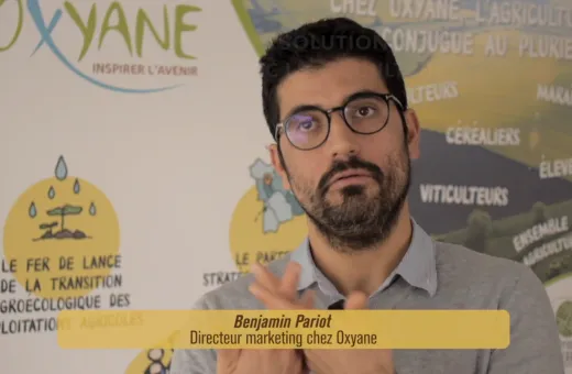 Benjamin Pariot, directeur du marketing digital chez Oxyane