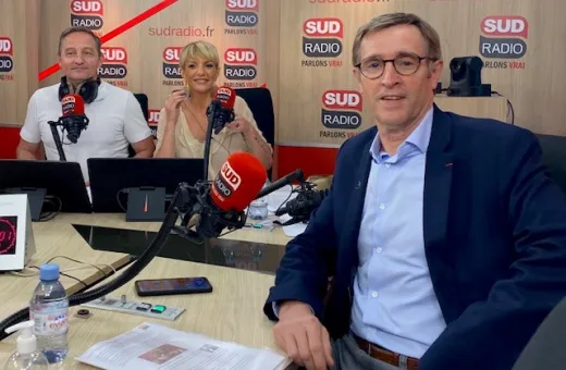 Dominique Chargé sur Sud Radio, le 12/07/2023