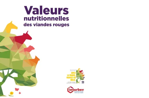 valeurs nutritionnelles VR