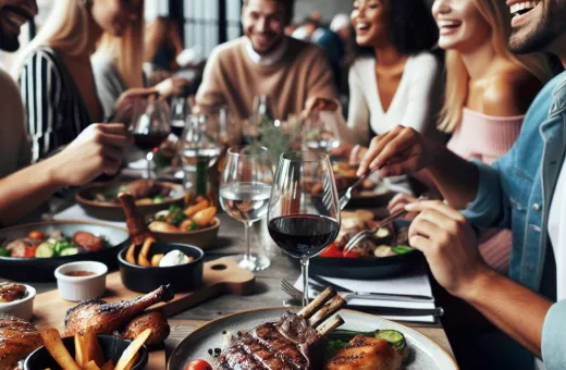 IA Repas au restaurant