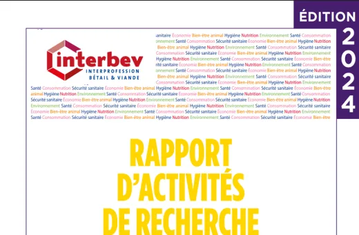 Rapport RetD Interbev 2024