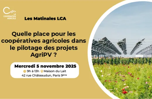 Matinale LCA - Agrivoltaisme