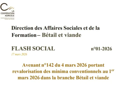 avenant coop BV n 142