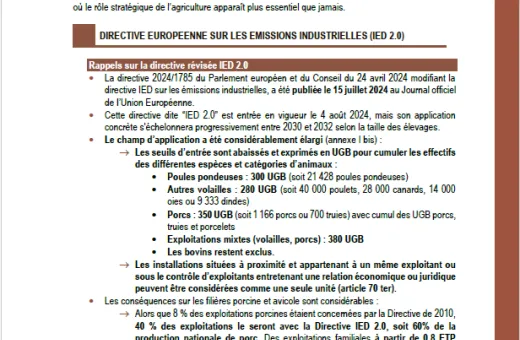 Lettre Environnement PA