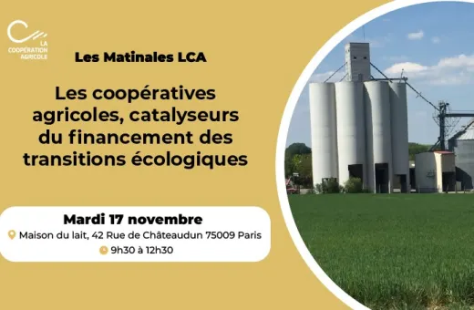 Matinale LCA - Financement des transitions