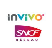 Logos InVivo / Scnf Réseau