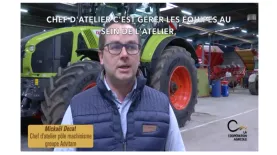 Mickaël, Chef d'atelier machinisme chez Advitam