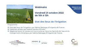 Webinaire Eco 2 - Irrigation