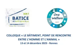 Prenez date : colloque "Le bâtiment, point de rencontre homme animal"