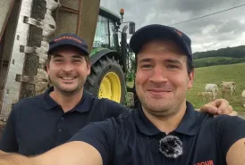 Jeune en coop - Jérémy et Bastien