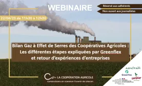 Webinaire - Effet de serre des coopératives agricoles
