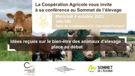 Conférence BEA Sommet de l'Elevage 2023