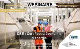 Webinaire CEE