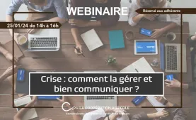 Webinaire - Gestion de crise