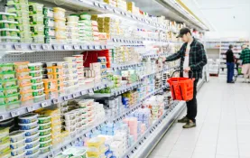 Image d'un linéaire de supermarché