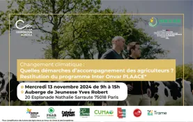 Webinaire - Réchauffement climatique