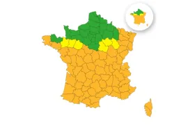 carte vigilance meteo france du 18/0/2025