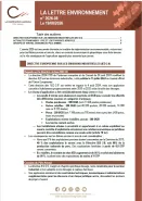 Lettre Environnement PA