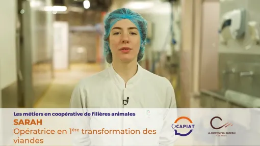 Sarah, Opératrice 1ère transformation