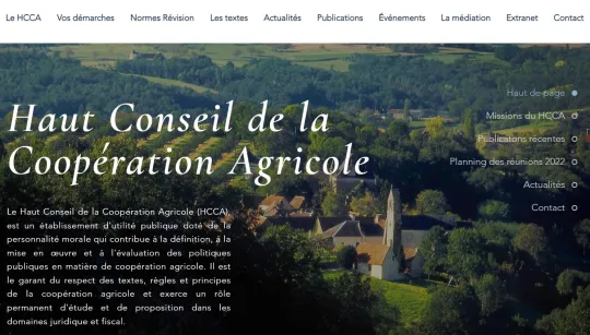 Site internet HCCA