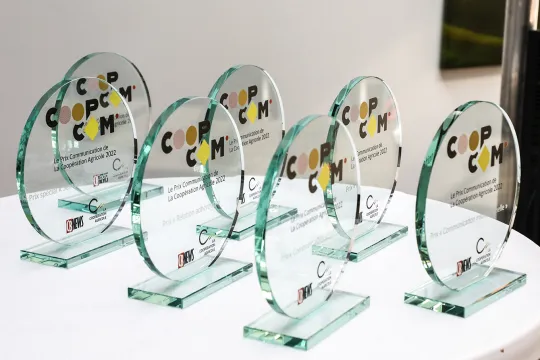 Trophées prix coop com