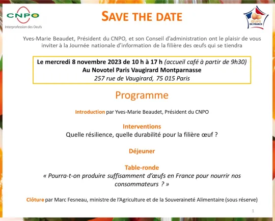 Journée oeufs 2023