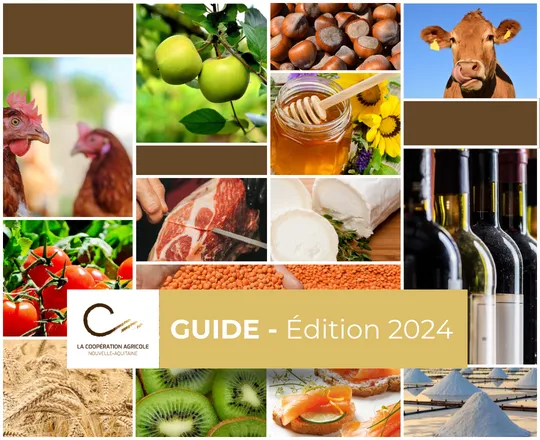 Guide des produits coopératifs de Nouvelle-Aquitaine - edition 2024