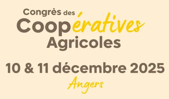 Congrès des coopératives agricoles 2025