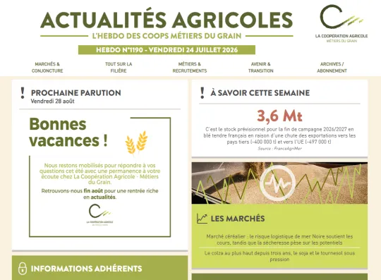 Actualités Agricoles