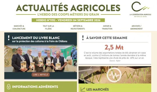 Actualités Agricoles