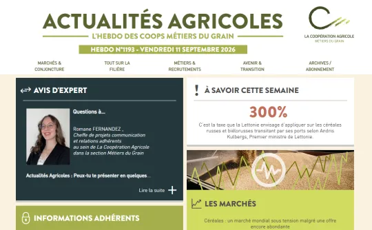 Actualités Agricoles
