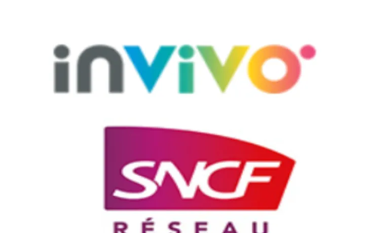 Logos InVivo / Scnf Réseau