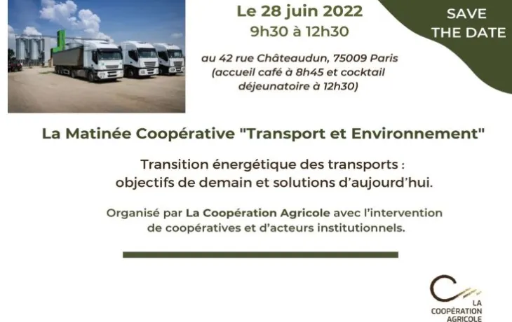 Matinée coopérative Transport et Environnement