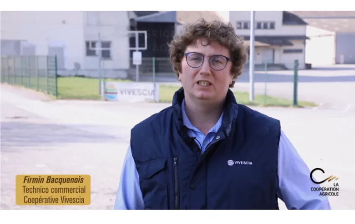 Firmin Bacquenois, technico-commercial chez Vivescia