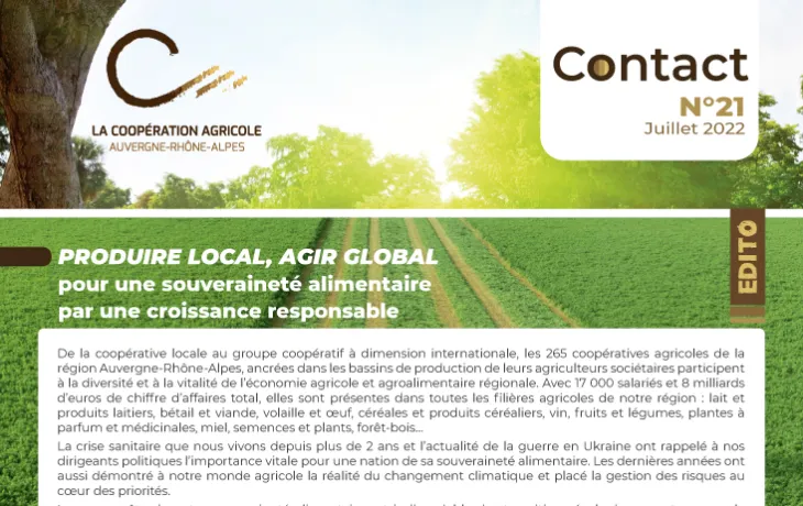 CONTACT N°21 LCA ARA