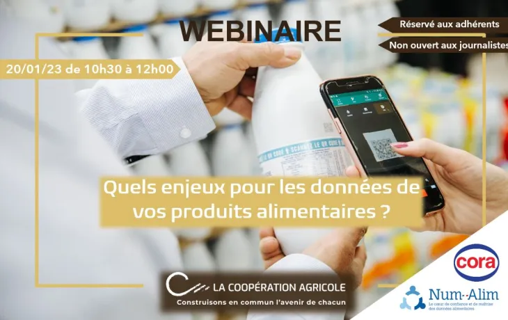 Webinaire Eco2 - Données produits alimentaires